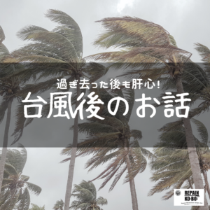 台風後チェック項目